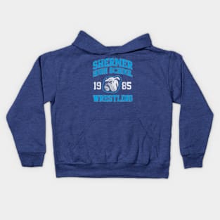 Shermer High School Wrestling (Breakfast Club) Kids Hoodie